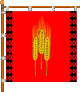Флаг села Волосов