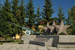 Ясногородка. Мемориальный знак в честь войск 60-й Армии