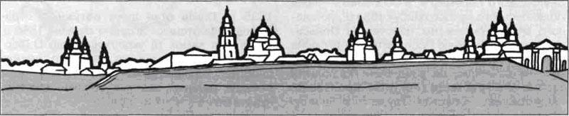 План Глуховской крепости после пожара в 1748 г.